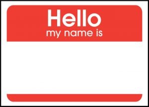 Hello My Name Is