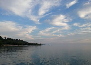 End-of-summer sky at Goderich