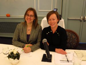 Dana Hopkins and Karen Reid (Photo: Elsa Ngan)