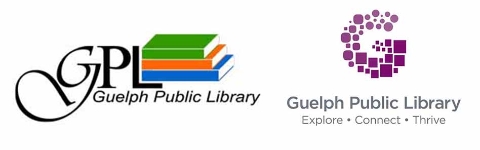 Old & New Guelph Public Library Branding