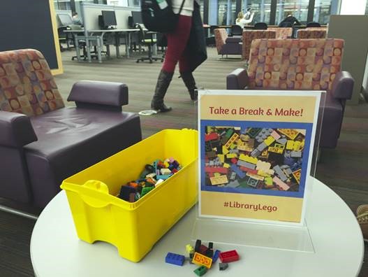 Lego in the library