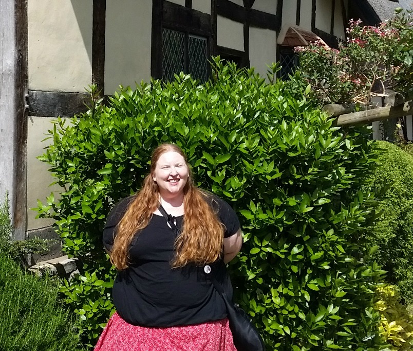 Kim at Anne Hathaway's cottage final