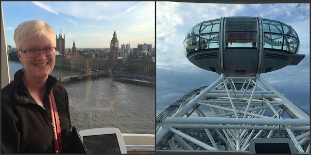 London eye collage