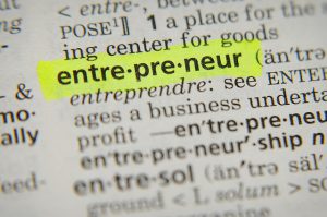 Picture of word entrepreneur