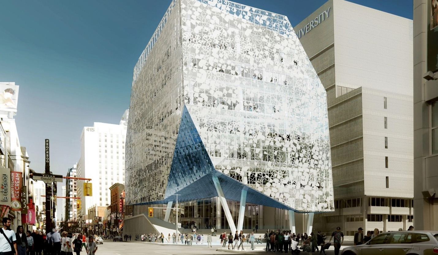 Ryerson University's new Student Learning Centre is slated to open January 2015.