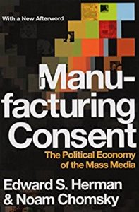Cover of the book Manufactoring Consent: The Political Economy of the Mass Media